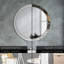 Huldar Glass Flat Wall Mirror