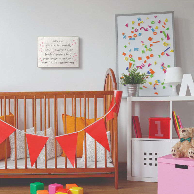 Décoration murale inspiration word stars kids Scotti, Plaque de bois, H 12 po x l 18 po x P 0,5 po