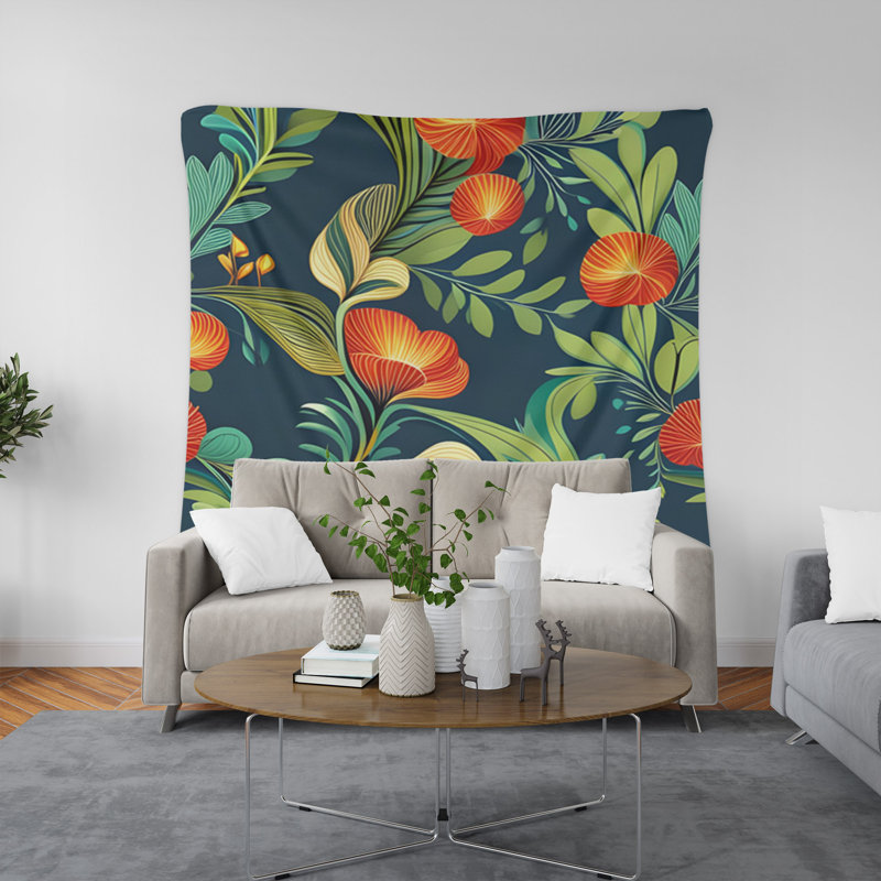 Tapisserie murale, H 60 po x l 51 po