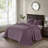 Reversible Quilt Set Purple King/Cal King-125529756-125529757
