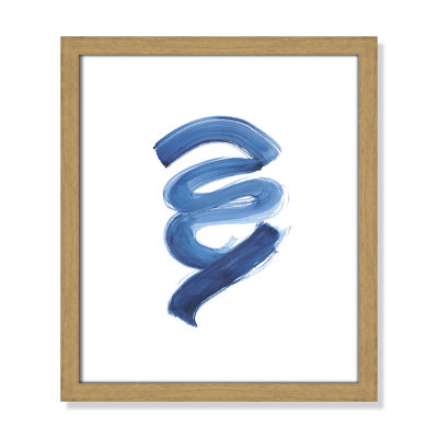 Coppola "Slinky Indigo I" Painting by Filippo Ioco