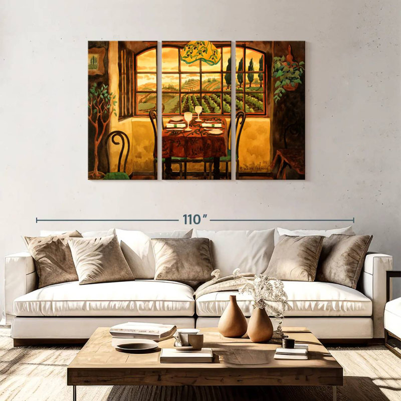 Yarlin Romantic Dinner, 48" H x 74" W