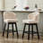 Aadhvika Upholstered BarStools with Solid Wood Frame-120341193-104100025