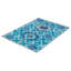 Tapis oriental bleu clair en laine noué à la main Deluna-742495553