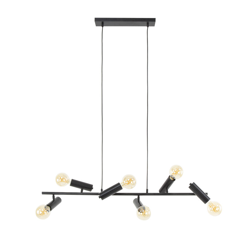 Ailert 6 - Light Metal Cluster Pendant