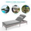 Ensemble de chaises longues inclinables avec coussin Lorise (ensemble de 2)-578868072