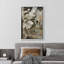 Reproduction d'art sur toile encadrée, "Green Daisy Flowers"-108345542-108345544