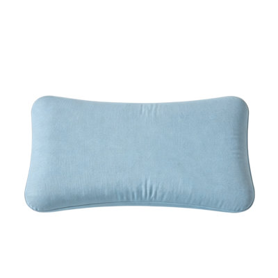 Oreiller ergonomique en mousse à mémoire de forme avec housse en coton
