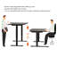 Daycia Height Adjustable L-Shape Standing Desk-299283343