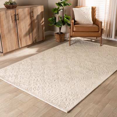 Doyal Wool Geometric Indoor Rug