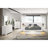 Wood LED Panel Bed