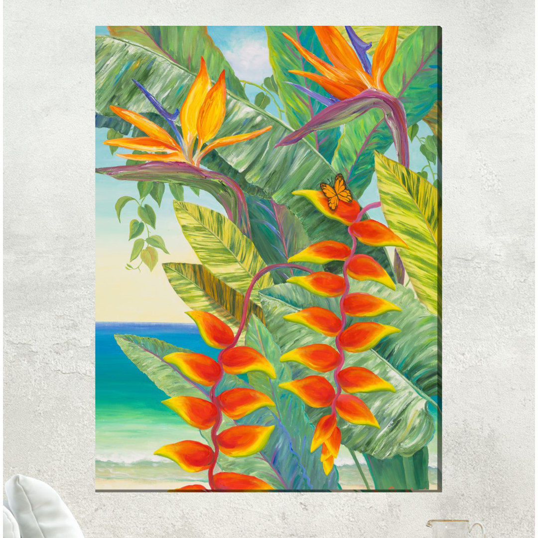 Garett All-Weather Canvas Nautical & Beach Wall Decor Bayou Breeze