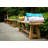 Romulus Solid Wood Teak Outdoor Bench-1979884848