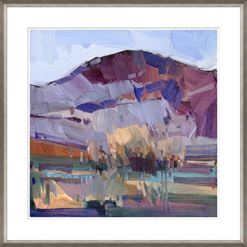 Frosty Landscape Painting by Joseph Mota