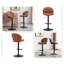 Agapito Upholstered Adjustable Height Counter Stool