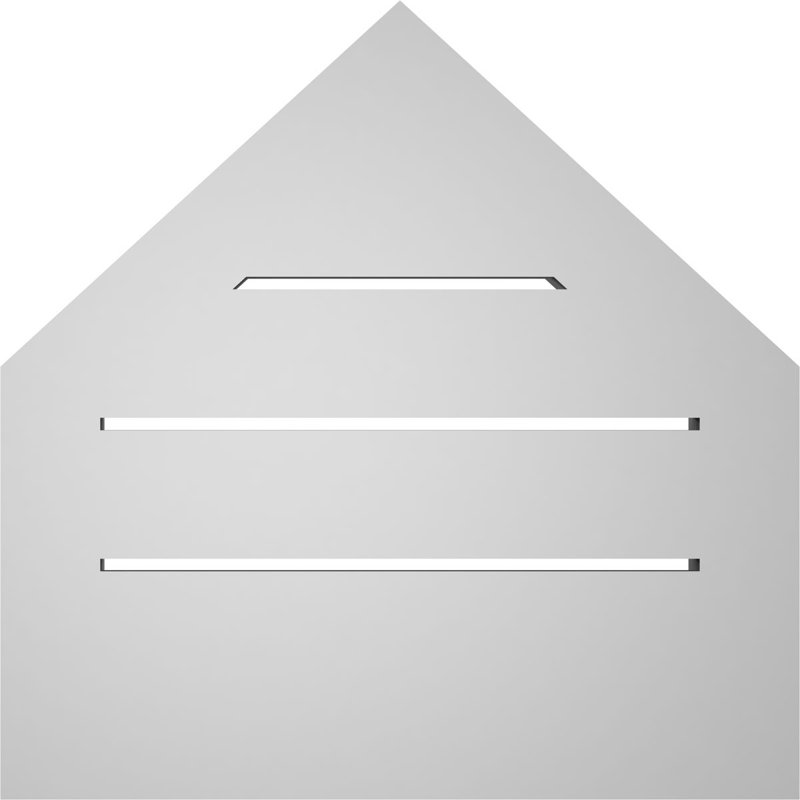 Ventilé à pignon en uréthane fonctionnel Signature 11 pi, H 16 po x l 16 po x P 1,5 po