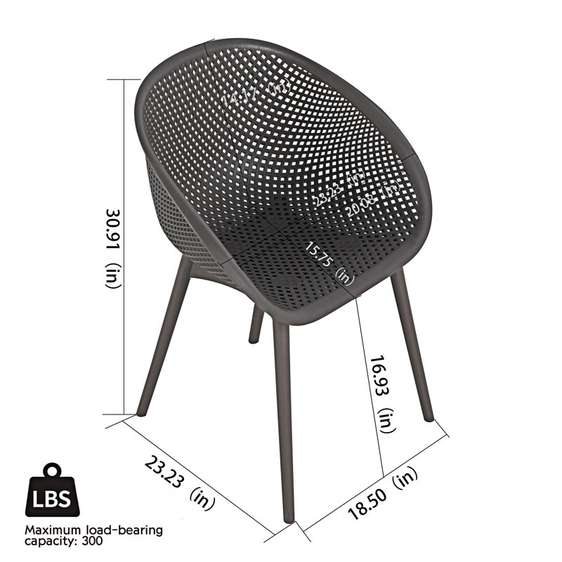 Ensemble de 2 chaises longues Modern, Gris