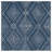 Elginpark Hand Tufted Wool/Cotton Geometric Rug in Ivory/Navy-1250871668