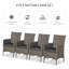 Gamino Patio Dining Side Chair with Cushion-457646772