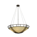 Flowing Cross 6 - Light Chandelier