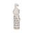 Ceramic Bunny Figurine with Heart Accent.-661668215