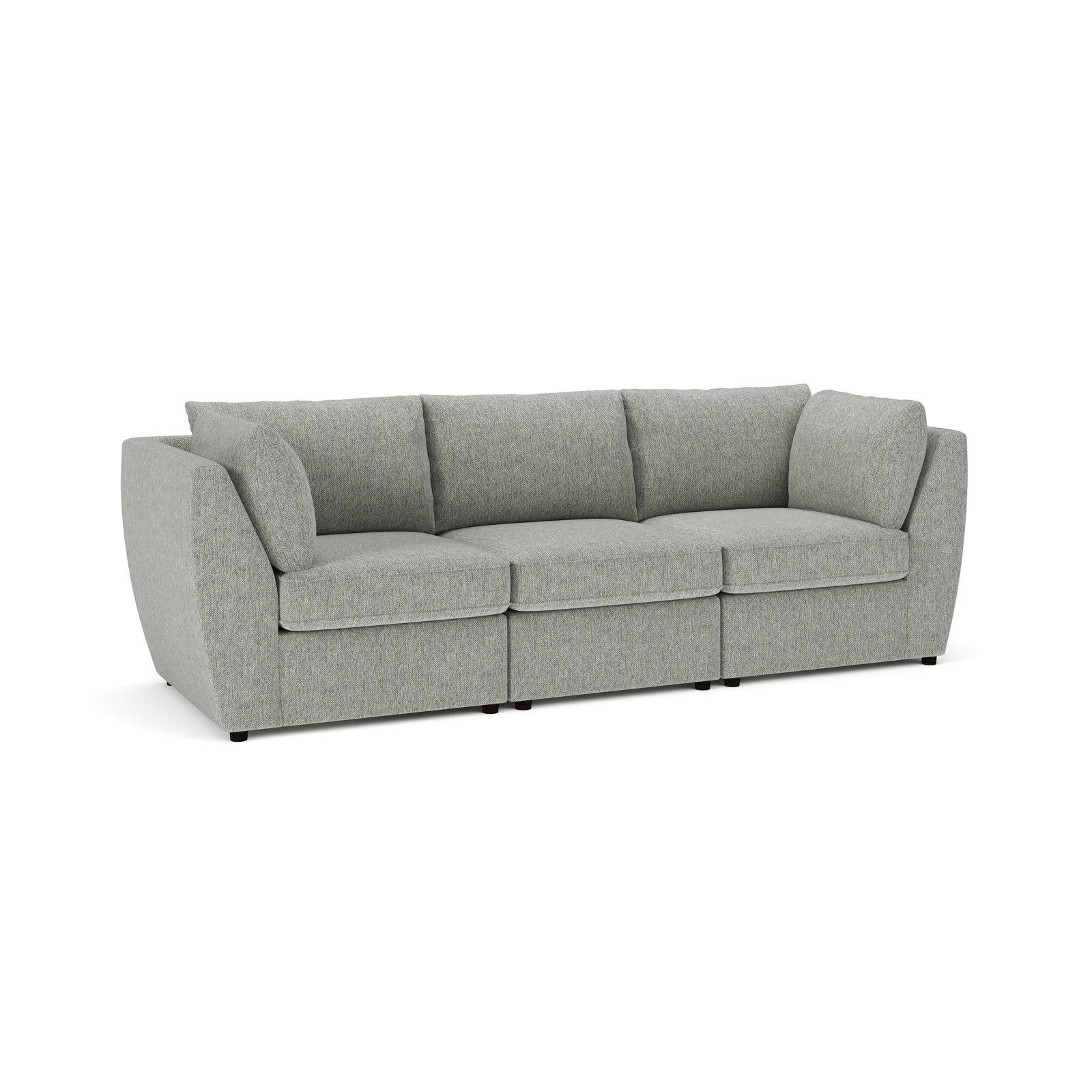 Caldwell 105" Modular Sofa, Ticket Smoke