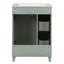 Armoire de salle de bain avec lavabo en céramique Athroom, 2 tiroirs, 1 porte-1013915845