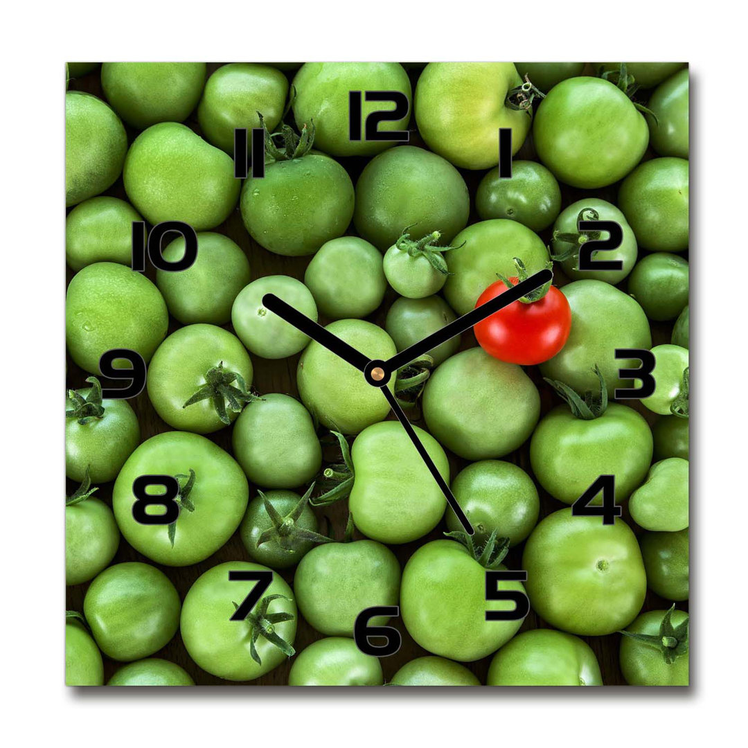 Analoge Wanduhr Jiazuo Ripe Tomato 60 cm Geräuschlos