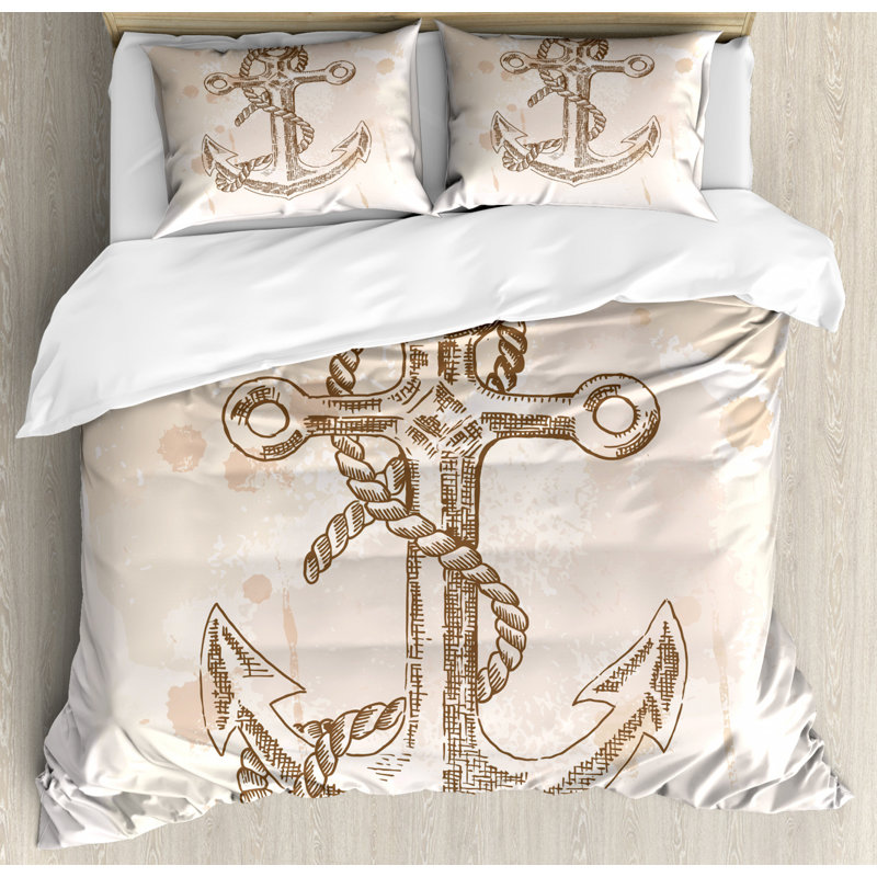 Coastal Polyester Duvet Cover