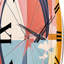 Horloge murale abstraite Mid-Century-93381475