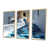 Toile naturelle avec cadre flottant