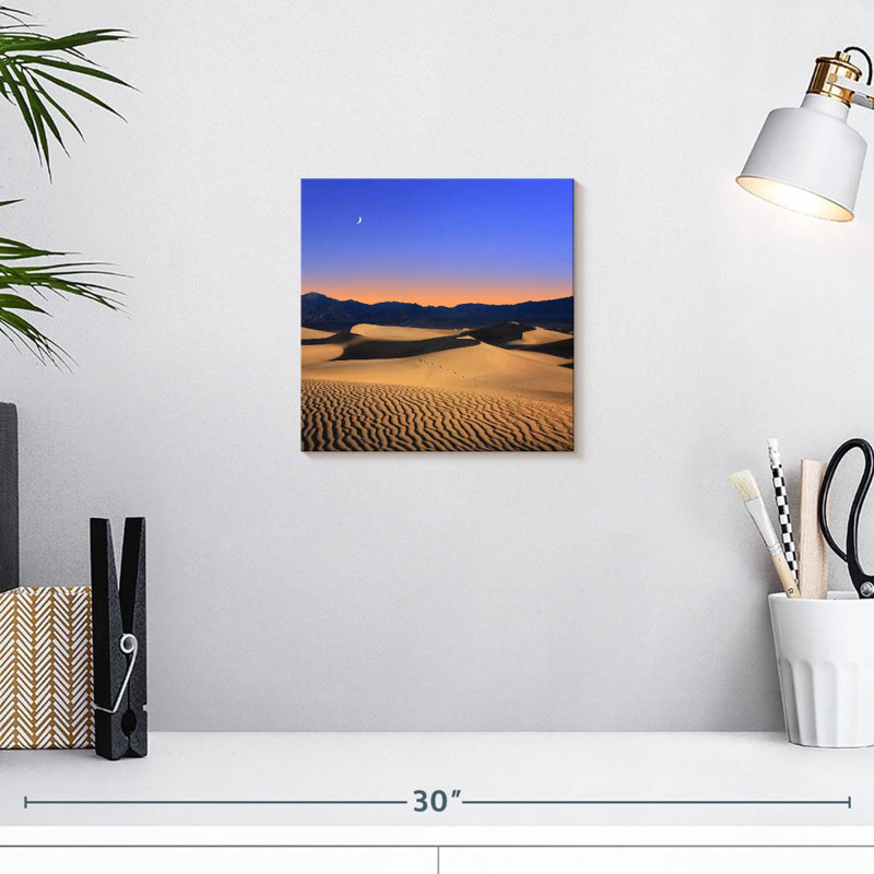 Alvord Moonlit Desert Dunes, 10" H x 10" W