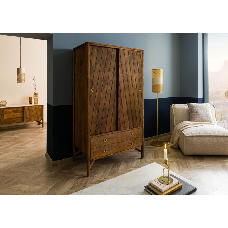 LOS ANGELES Solid Wood Wardrobe