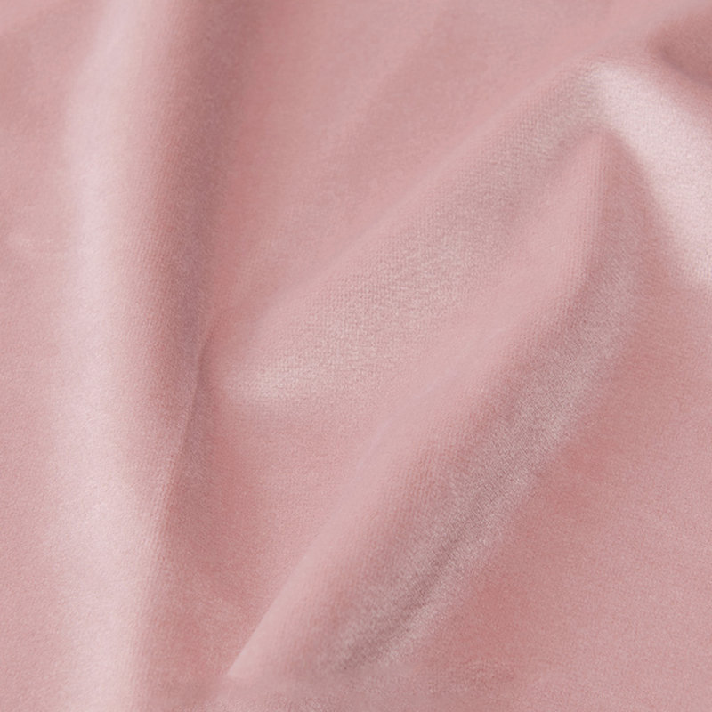Chaise d'appoint rembourrée Angl, Rose saumon, Doré