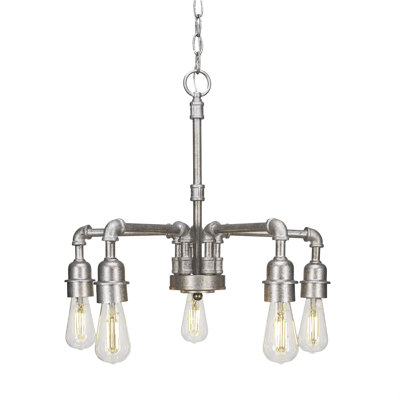 Lustre 5 lumières Alexander Alexander