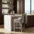Upholstered Counter Stool with Solid Wood Frame-1641417554-1641417577