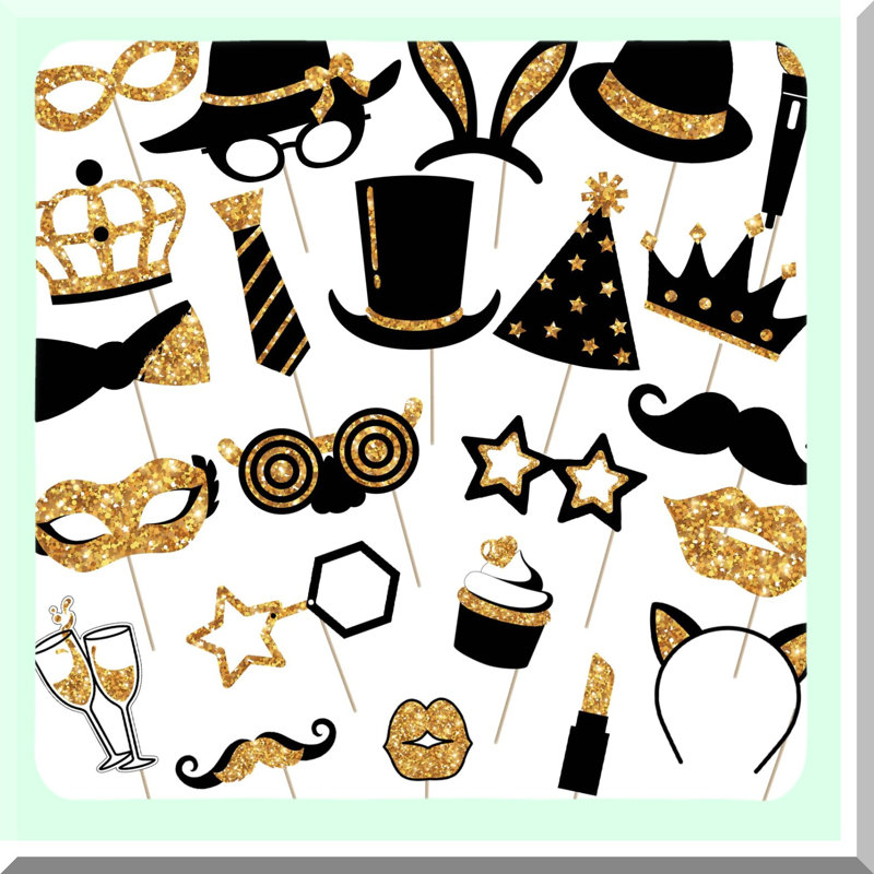 Party Photo Booth Props for Celebrations