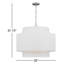 Lustre tambour 3 lumières à intensité variable Tanyel-69451891