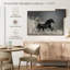 Cheval frison noir au galop-2140166689-2140166697