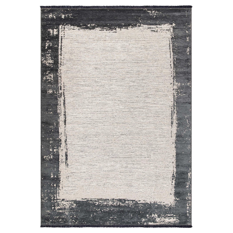 Tapis rectangulaire Tineshia, Tapis de couloir 2 pi 8 po x 9 pi 11 po