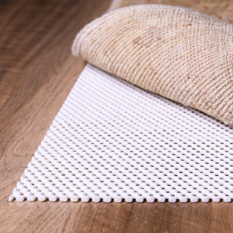 Amett Super Grip Indoor Cushioned Non Slip Rug Pad for Hard Surfaces, Rectangle 8' x 11'
