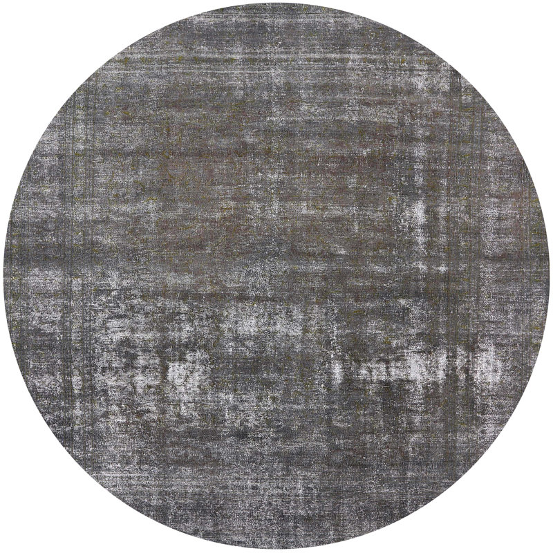 Agesilao Moroccan Indoor Rug, Round 5'