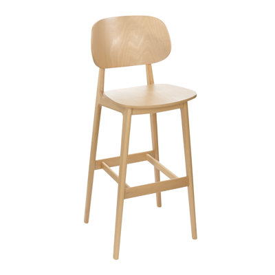 Emma Counter Stool with Solid Wood Frame