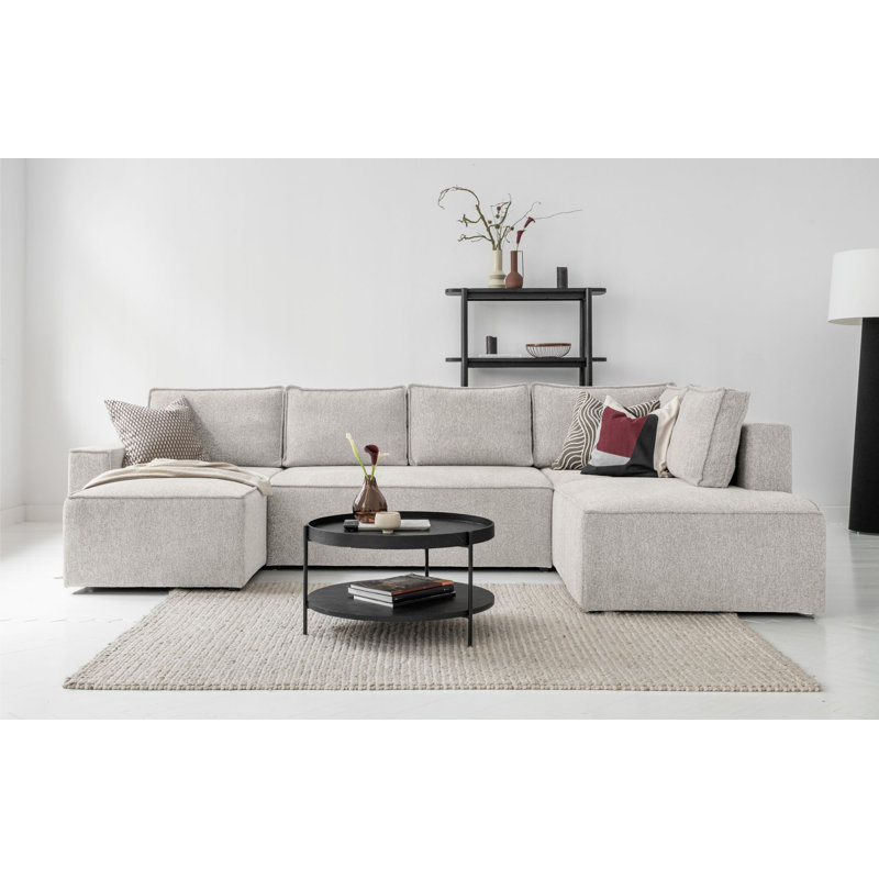 Brave Dave 8 Seater Corner Sofa , Beige