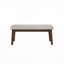 Banc rembourré