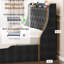 Full/Queen Upholstered Bed Frame with 4 Drawers & Charging Headboard, No Box Spring Needed-2105023694-2105023667