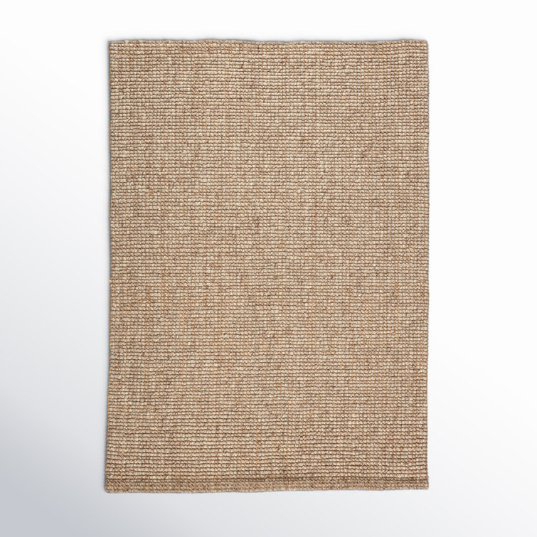 Brad Handmade Flatweave Doeskin/Shifting Sand/Smoke Gray Area Rug