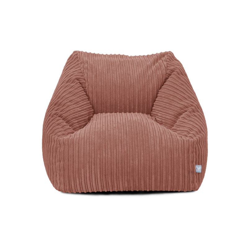 rucomfy Beanbags Big Kids Snuggle Chair - Large Corduroy Armchair for Kids & Teenagers - Home Furniture Living Room or Bedroom Seating - Machine Washable