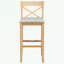 Ensemble de salle à manger rectangulaire en bois avec 2 chaises-409046685-409046683-409046677