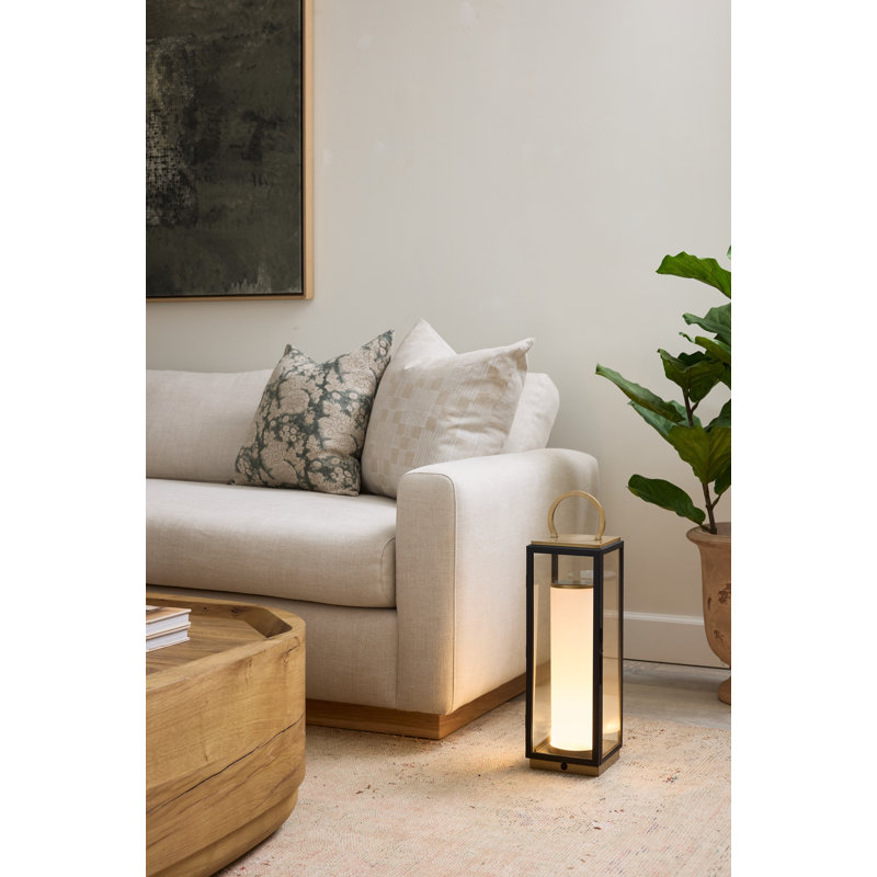 GARETH Rechargeable Table Lamp, 22.5" H x 6.25" W x 6.25" D